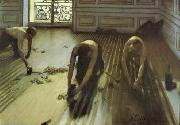 Gustave Caillebotte The Floor Strippers Spain oil painting reproduction